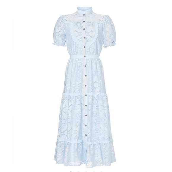 Pamela Love x RTR Blue Victoria Dress - Picture 6 of 13